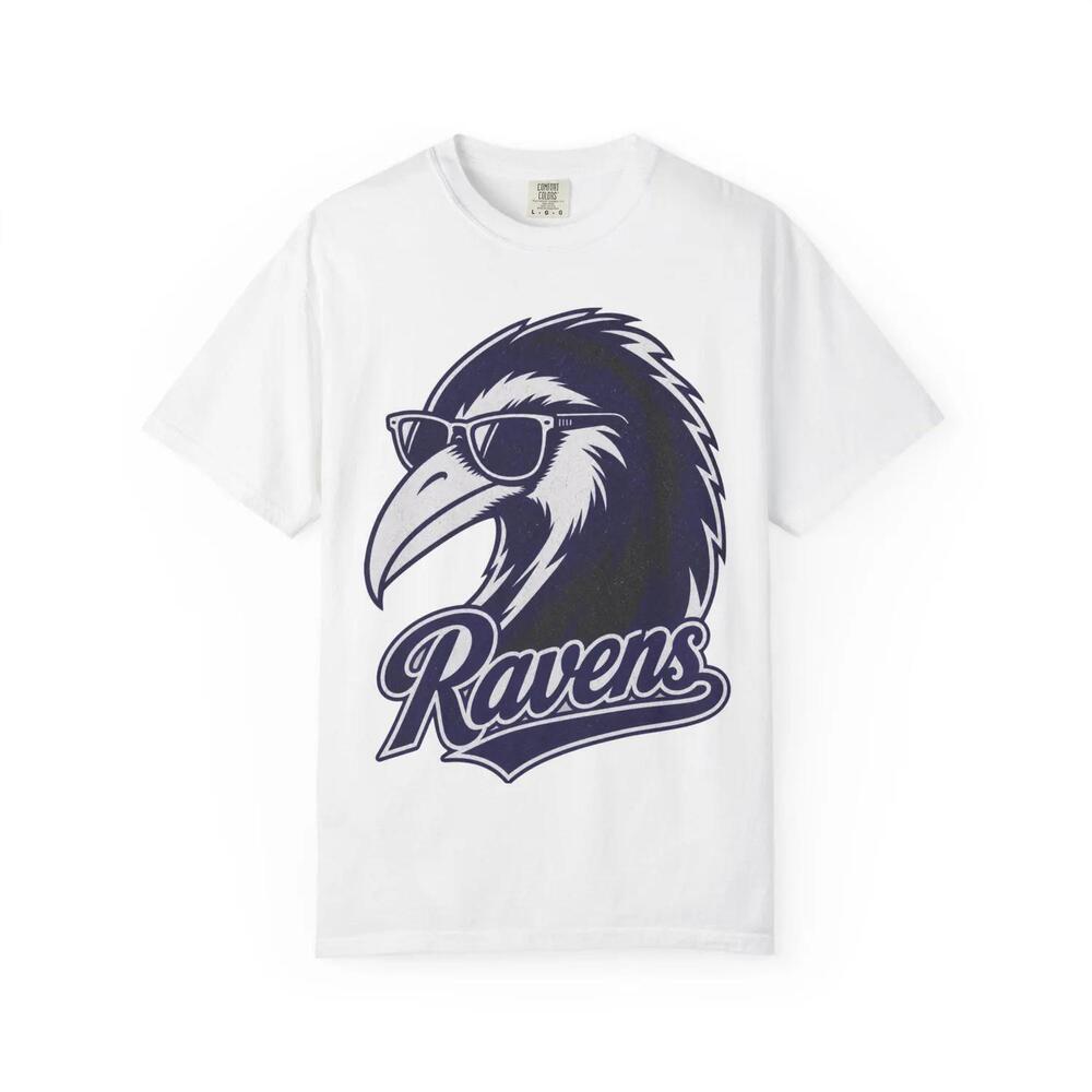 Ravens Retro Mascot T Shirt